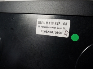 BMW 7 SERIJA F01 (2008–2015) Kindalaegas 9119797 - 3