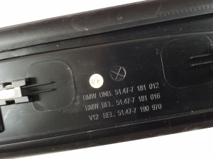 BMW 7 SERIJA F01 (2008–2015) Inner sill trim 7181013 - 2