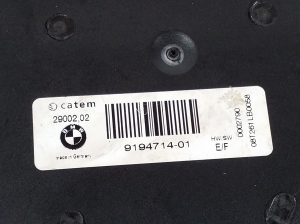 BMW 7 SERIJA F01 (2008–2015) Salongi soojendusradiaator 9194714 - 3