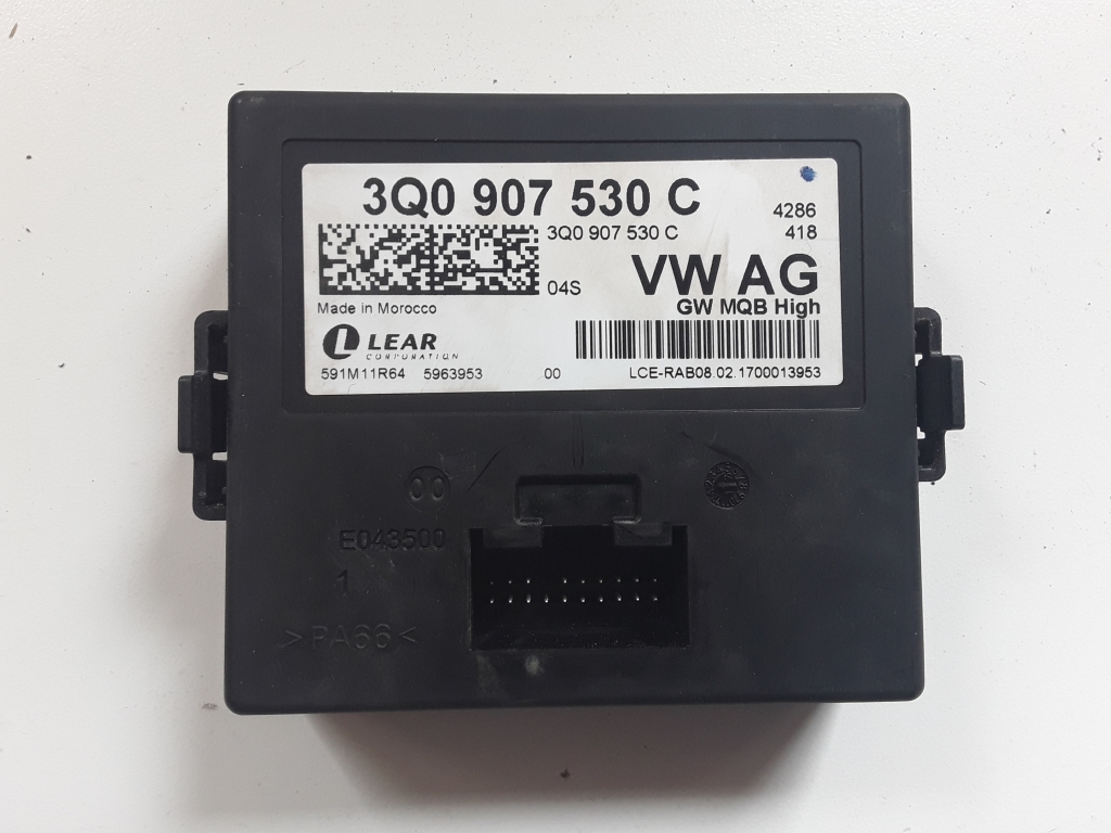 Used Volkswagen Golf Gateway control module 3Q0907530C