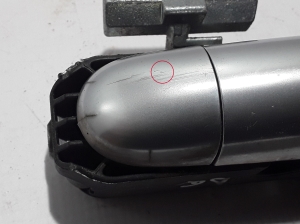  Rear side door opening handle outer and its details 