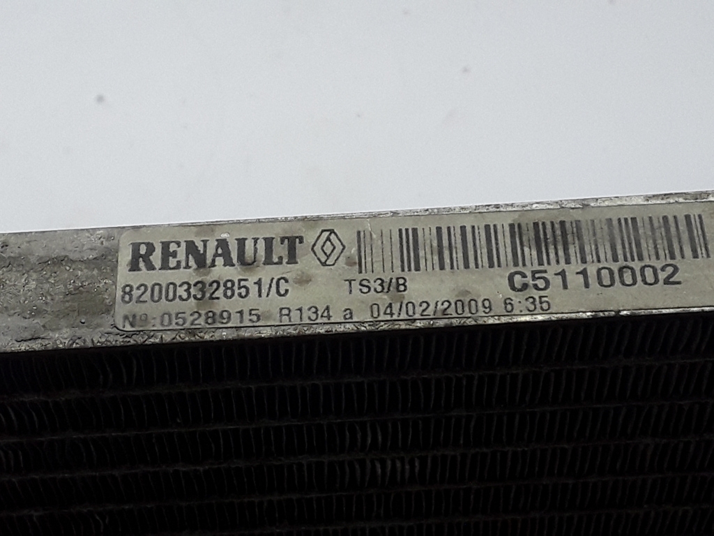 RENAULT Espace 4 generation (2002-2014) Oro kondicionieriaus radiatorius 8200332851 22425405