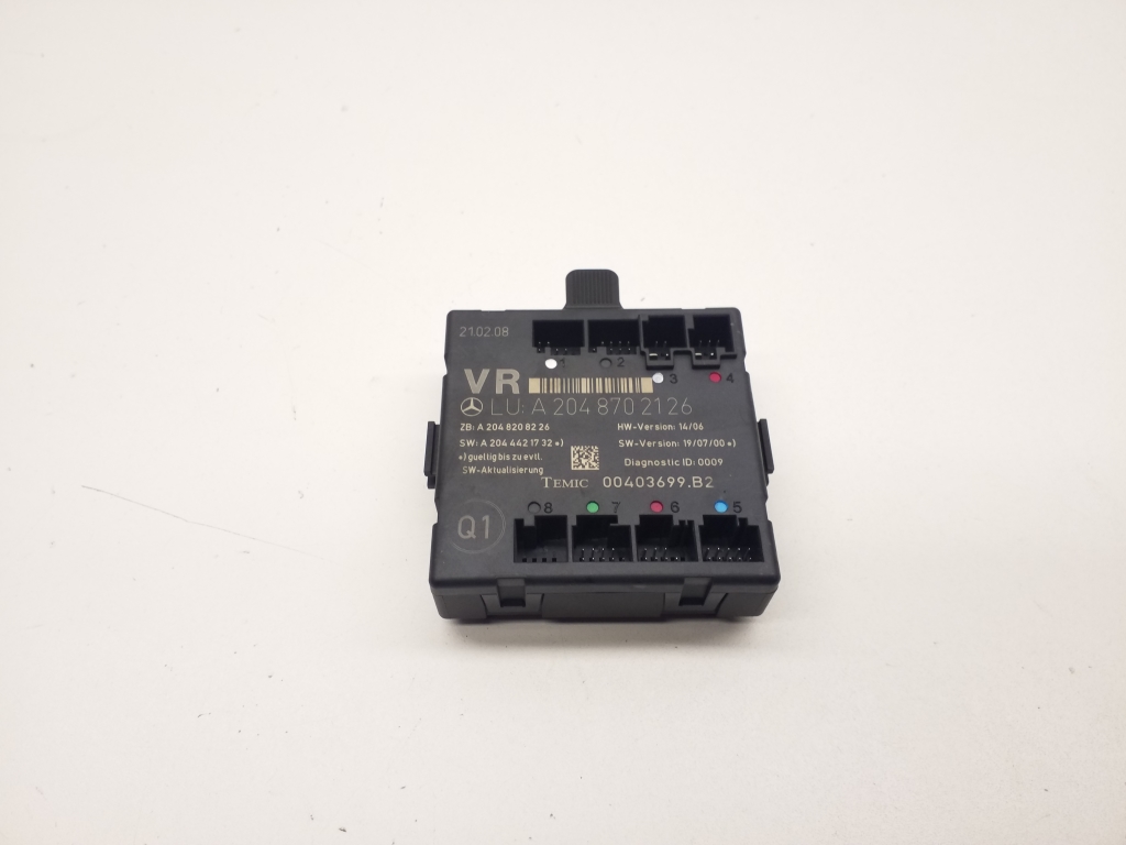 MERCEDES-BENZ C-Class W204/S204/C204 (2004-2015) Front Right Door Control Unit a2048702126 21850680