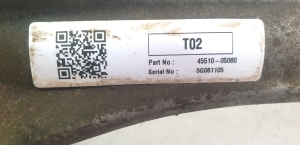 TOYOTA Avensis T27 (2008–2019) Roolilatt 45500-05060 - 3