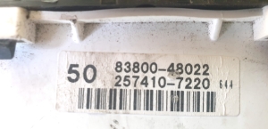 LEXUS RX MCU1 (1998–2003) Mērinstrumentu panelis 83800-48022 - 3