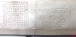 Citroen C8 (2002–2008) Kombiinstrument 1489078077 - 2
