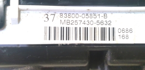 TOYOTA Avensis T25 (2003–2008) Näidikuplokk 83800-05851-B - 2