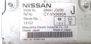 NISSAN X-Trail T31 (2007–2013) Juhtplokk 284A1 JG000 - 2