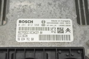 Citroen C4 Picasso (2007–2013) Motorsteuergerät 9663476180 - 4
