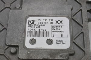 Opel Vectra C (2002–2008) Motorsteuergerät 55355631 - 4