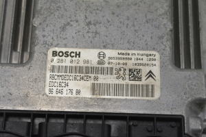 Citroen C4 Picasso (2007–2013) Motorsteuergerät 9664617680 - 3