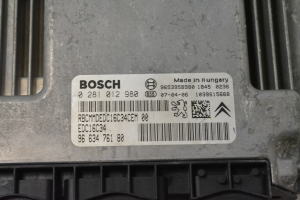 Citroen C4 Picasso (2007–2013) Motorsteuergerät 9663476180 - 3