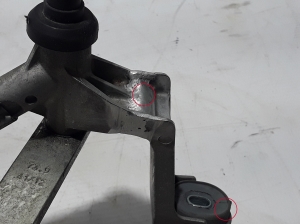 RENAULT Clio IV (2012–2019) Windshield wiper mechanism 288008961R - 4