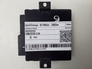 Comfort control module - 90493285