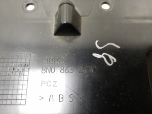 AUDI TT (1998–2006) Armaturenbrett sonstiges Teil 8N0863243C - 3