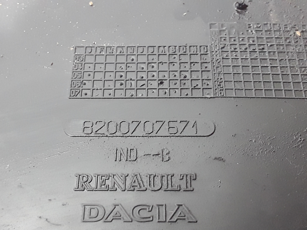 DACIA Duster 1 generation (2010-2017) Battery holder 8200707671 22425928