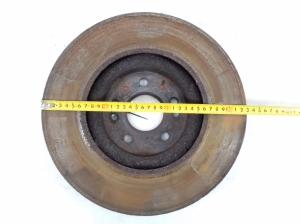 Mercedes Benz ML-Class 164 (2005–2011) Front brake disc A1644211312 - 3