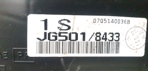 NISSAN X-Trail T31 (2007–2013) Mērinstrumentu panelis JG501/8433 - 2