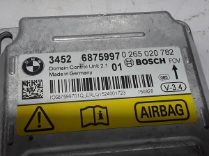 BMW 5 SERIES F11 (2010–2017) Airbagsteuergerät 6875997 - 3