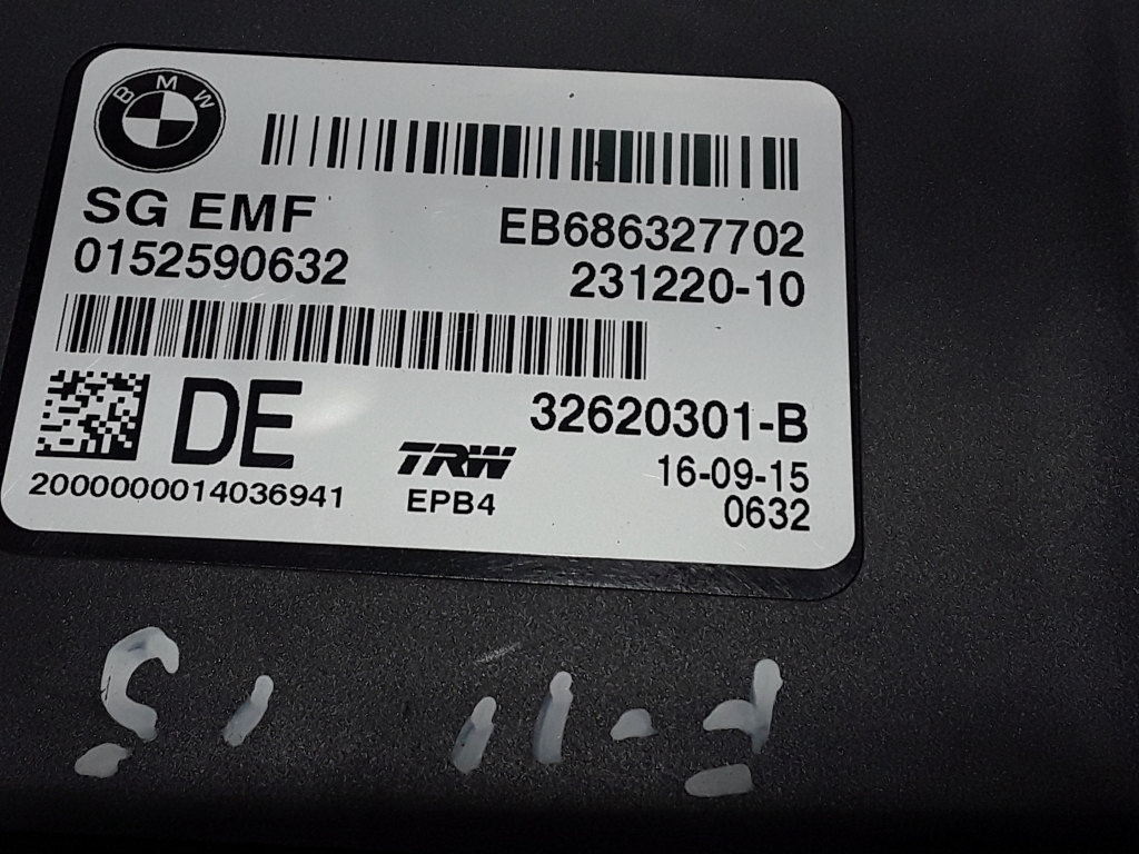 BMW 5 Series F10/F11 (2009-2017) Handbrake Control Unit 32620301 22425795