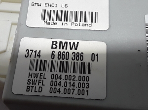 BMW 5 SERIES F11 (2010–2017) Air suspension control unit 6860386 - 3