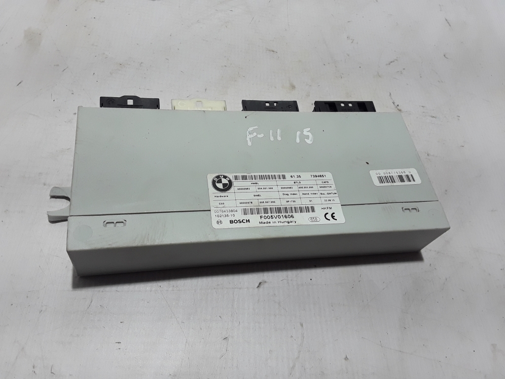 BMW 5 Series F10/F11 (2009-2017) Other Control Units 7394651 22425791