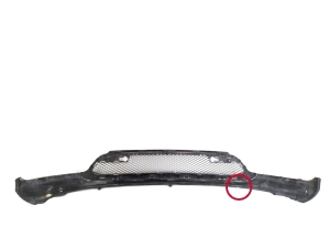  Front bumper lower grille 