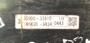 TOYOTA Camry XV3 (2002–2006) Salona sildītāja vadības panelis 55900-33510 - 3