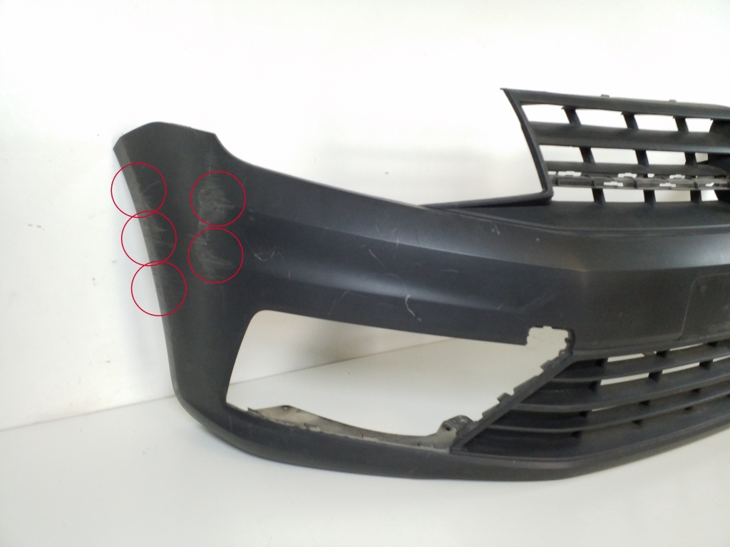 VOLKSWAGEN Caddy 4 generation (2015-2020) Front Bumper 2K5807221J 21023606