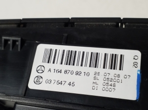 Mercedes Benz GL-Class 164 (2006–2012) Switch and its parts - 3