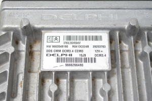 Peugeot 308 (2007–2015) Engine control unit 9666266480 - 2