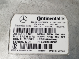 Mercedes Benz GL-Class 164 (2006–2012) Steuergerät - 3
