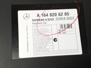 Mercedes Benz GL-Class 164 (2006–2012) Control unit A1648206285 - 3