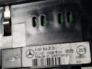 Mercedes Benz GL-Class 164 (2006–2012) Parkimissüsteemi ekraan A0015423723 - 2
