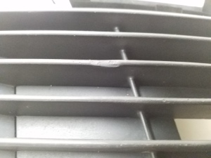 Opel Vectra C (2002–2008) Front bumper lower grille 09186128 - 3