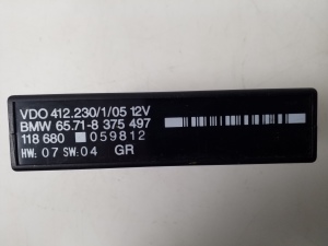 BMW 5 SERIES E39 (1995–2004) Comfort control module 65718375497 - 2