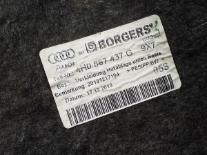 AUDI A8 D4 (2010–2017) Sonstiges Teil Kofferraum innen 4H0867437G - 3