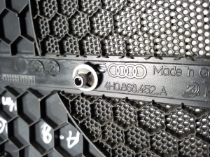 AUDI A8 D4 (2010–2017) Zierleiste Türverkleidung hinten 4H0868452A - 2