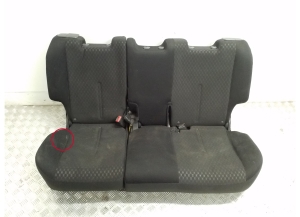   Rear seat and its components 