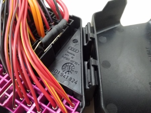  Fuse block holder under the hood 