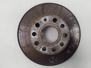 Rear brake disc - 1K0615601AC