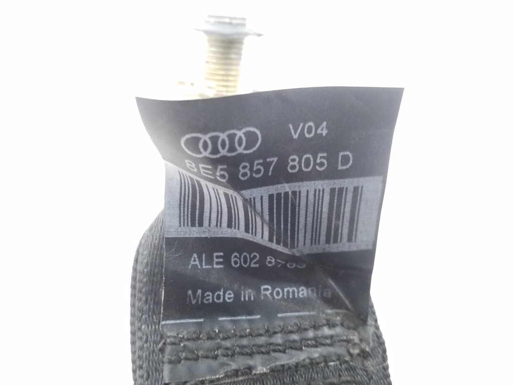 AUDI A4 B7/8E (2004-2008) Rear Right Seatbelt 8E5857805D 25056845