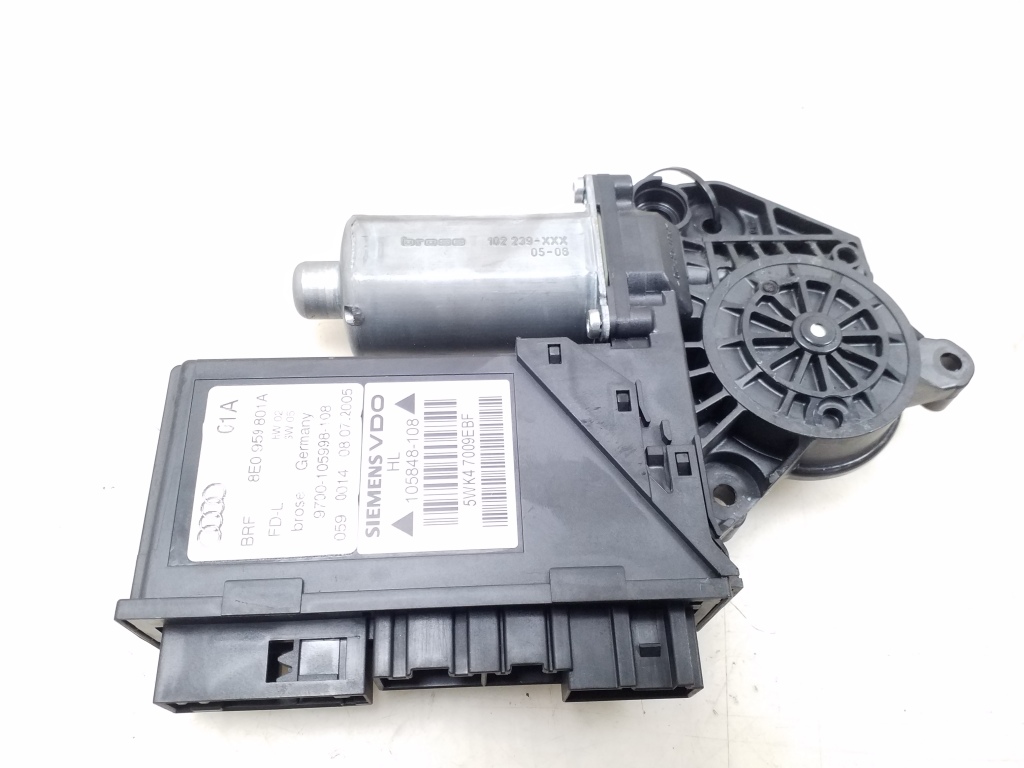 AUDI A4 B7/8E (2004-2008) Rear Right Door Window Control Motor 8E0959801A 25055928