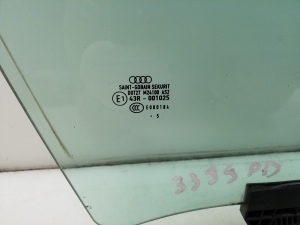 AUDI A4 B7 (2004–2008) Front door glass 8E0845232 - 3