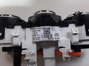 Peugeot 208 (2012–2019) Heater control panel 96722483ZD - 4