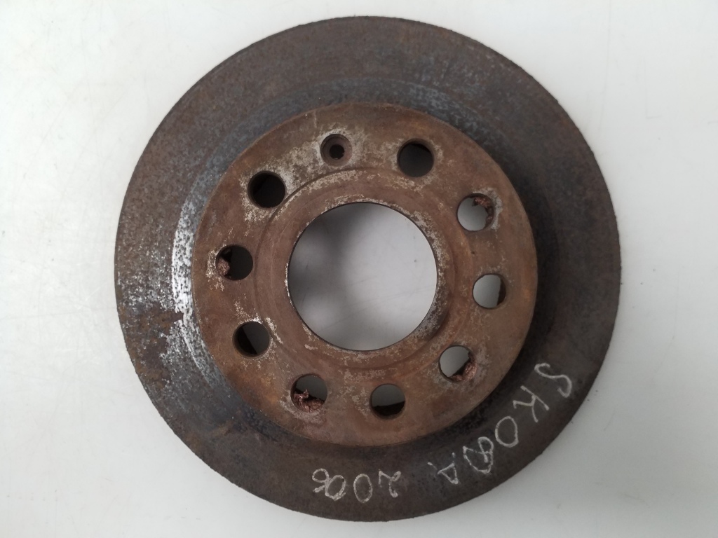 Used Skoda Octavia Rear brake disc 1K0615601AB