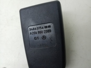 Mercedes Benz C-Class 204 (2007–2014) Tagaistme turvavöö lukk A2048602569 - 3