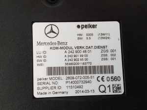 Mercedes Benz E-Class W212 (2009–2015) Steuergerät - 2