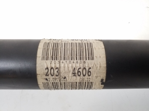 Mercedes Benz CLC-Class 203 (2001–2007) Kardāns A2034104606 - 2
