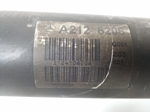 Mercedes Benz E-Class W212 (2009–2015) Kardanwelle A2124106206 - 4